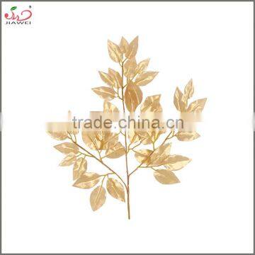 Jiawei Arts&Crafts fabric wholesale indoor artificial style fake ficus artificial leaves