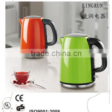 cordless electrical kettle stainless steel