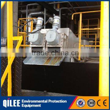 Stainless steel solid liquid separation sludge dewatering machine