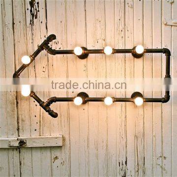 Arrow design Wall lamp , Industrial pipe wall lamp