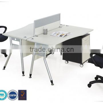 Hot-saled MFC office workstation with partition and pedestal