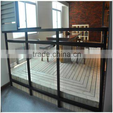 iron balcony aluminium glass railings