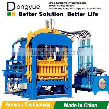 Best selling in  QT8-15 concrete production line price brick block machine in pakistan