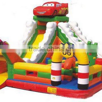 inflatable slide,bouncing combo,car jumping slide