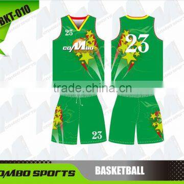 sublimation men basketball outfit