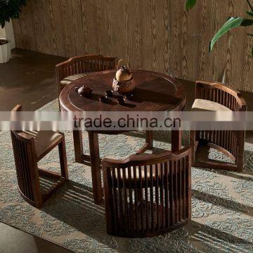 Modern Small Wooden Dining Table Set
