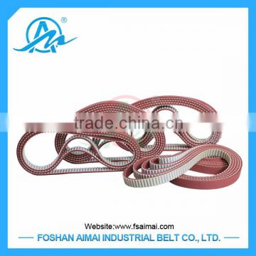 Rubber top pu timing belt for wrapping machine