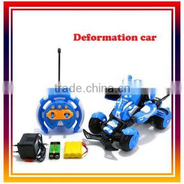 4 Channel Radio Control deformation car,RC stunt car