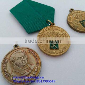 professional manufacturer high quality custom russia medals