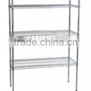 Strong home using metal bookshelf floor standing rack shelf HJ-11