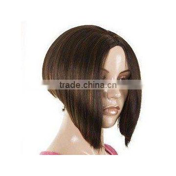 100% Synthetic hair wigs - Brunette Bob Wig