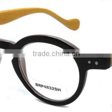 China Handmade Custom Designer Reading Glasses Eyewear Manufacturing Best Buy Bamboo Eyeglasses Frames for Women photo-2