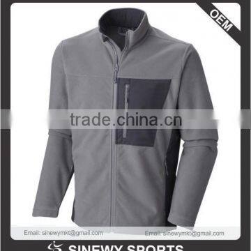 hot sell 2015 new products men softshell jacket Grey