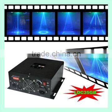 350mW cyan Moving-Head Single Fat Beam Laser Light