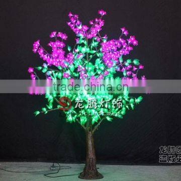 Lilac tree with led lights for home and outside decoration