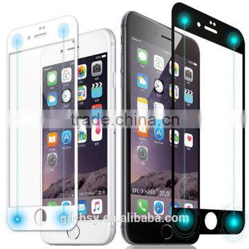 HUYSHE good performance smart button tempered glass screen protector for iphone 7 7plus convenient operation by single hand