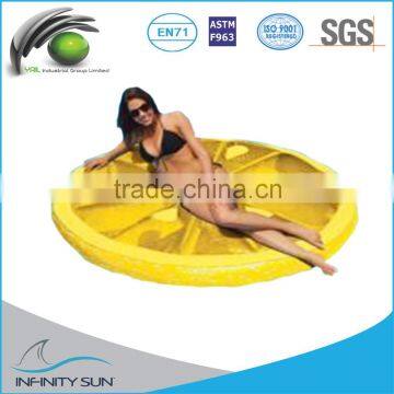 Inflatable lemon swimming float PVC Inflatable Swimming Pool Float