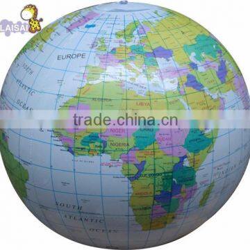 wholesale beach globe ball inflatable globe beach ball toy balls