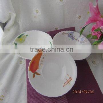 durable porcelain salad bowl ceramic deep bowl