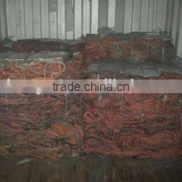 Copper Millberry / Wire Scrap 99.95% to 99.99% Purity with 100%