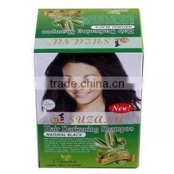 Imported Hair Dye Color Shampoo /black Hair Colour photo-4