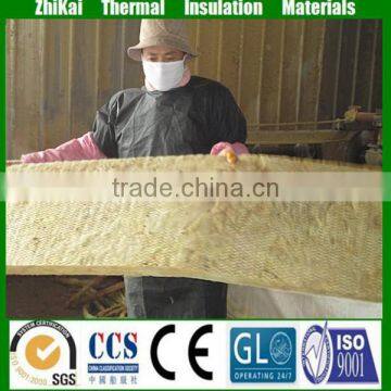 50mm Duck insulation Rock wool blanket with galvanized wire mesh