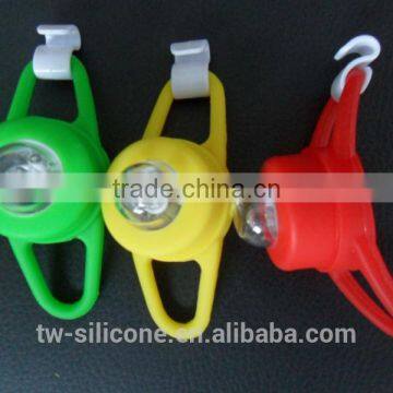 silicone rubber bike light bicycle silicone light silicone bike LED light