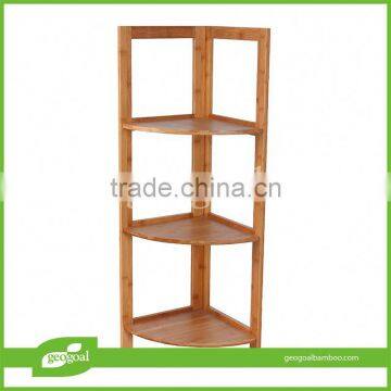 free standing shelves for closet/bamboo free standing display shelves