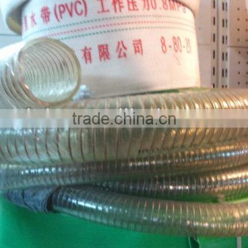 Manufacturer!! 2'' 3'' 4'' pvc garden hose pvc spary hose pvc steel wire pipe for sale