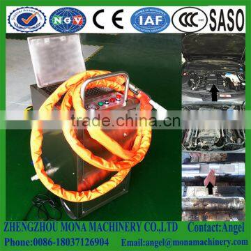 Small High Quality Wheel Sand Dry Ice Blasting Machine photo-2