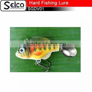 China Artifical Plastic Fishing Vibe With Blade 2.5" photo-3