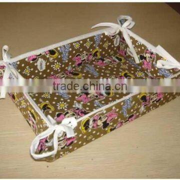 100% Cotton Fabric Type Canvas Bread Basket photo-2
