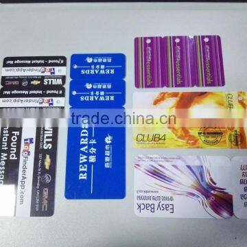 Member Loyalty Plastic Combo Cards With Varied Sequencial Barcode photo-4