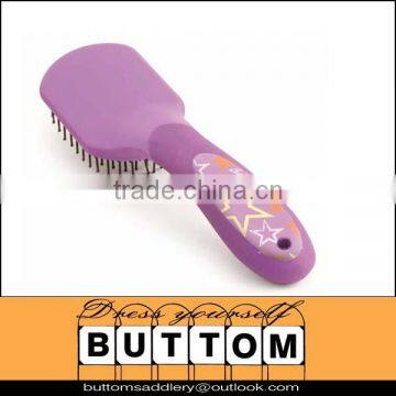 Horse hair brush,Horse hair brush with pattern for horse hair grooming