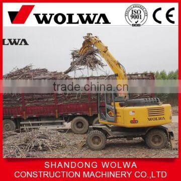china sugar cane multi-function loader with excavator bucket