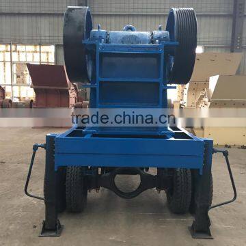 High Quality Stone Crushing Station Jaw Crusher, Diesel Engine Mobile Jaw Crusher for Sale photo-3