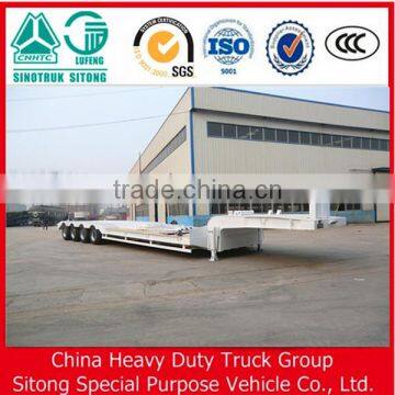 Chinese Factory Tri-Axle Lowbed Semi Trailer for Sale photo-6