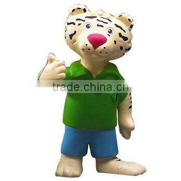 PU foam antistress tiger for good quality