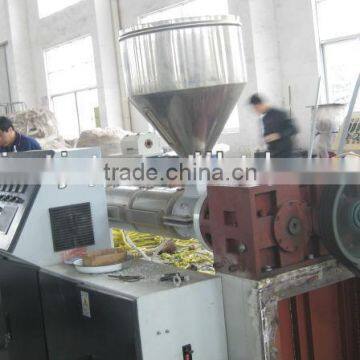 20-630mm PVC Powder Conical Twin Screw Extruder photo-3