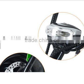 Leadway 60v 800w Harley Electric Scooter E-scooter Citycoco With Handle Bar(L16-08a) photo-3