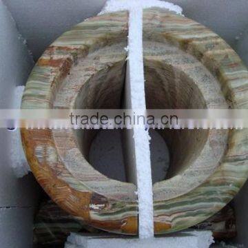 POPULAR STYLE ONYX COLUMNS AND PILLARS BASES photo-6