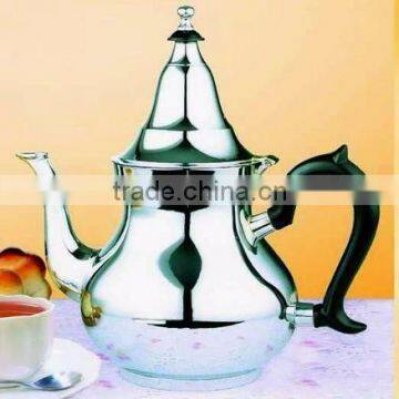 Chrome teapot