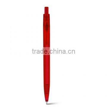 Most Hot Plastic Transparent Plastic Ball Pen for Office Use