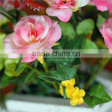 QWZ1005 Artificial Flowers Wedding Decoration Household Desk Display photo-6