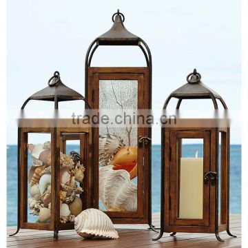 Decorative Wood Lanterns | Garden Wooden Lantern