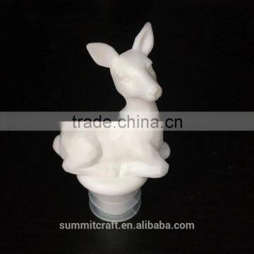 Creative Design Cute Animal Rabbit Deer Wine Bottle Stopper photo-3