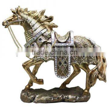 Nice Figurine Poly Resin Horse Home Decoration