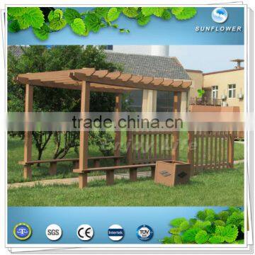 Pergola/ wpc pergola/wood plastic composite pergola