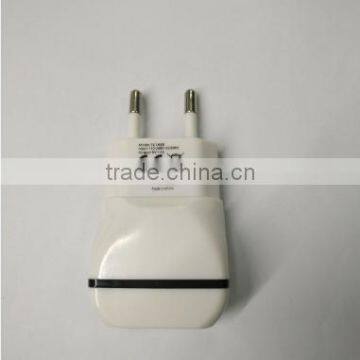 White Color 5V 1A EU Plug USB AC Power Wall Charger Adapter For Samsung US/EU Charger for Phone 6 Plus 7 Plug photo-2