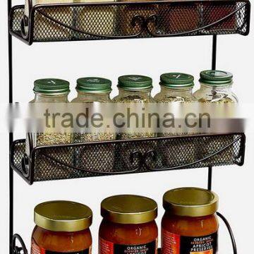 Innocrea 3 Tier Wire Wall Mount Spice Rack photo-2
